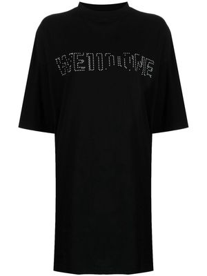 We11done logo-embellished T-shirt - Black