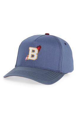 Wear Brims Graduation Baseball Cap in Per Blu