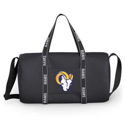 WEAR by Erin Andrews Los Angeles Rams Gym Duffle Bag in Black