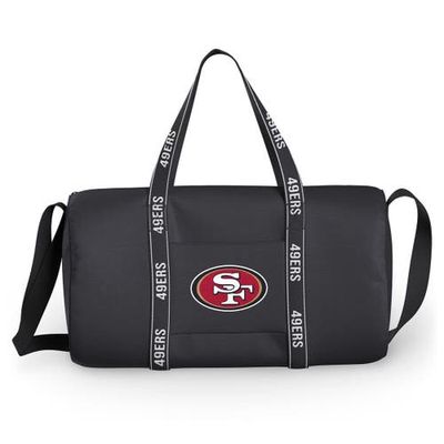 WEAR by Erin Andrews San Francisco 49ers Gym Duffle Bag in Black