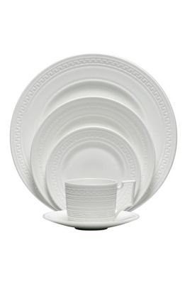 Wedgwood Intaglio 5-Piece Bone China Place Setting in White