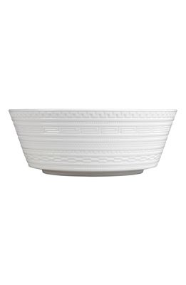 Wedgwood Intaglio Medium Bone China Serving Bowl in White