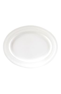 Wedgwood Intaglio Oval Bone China Platter in White