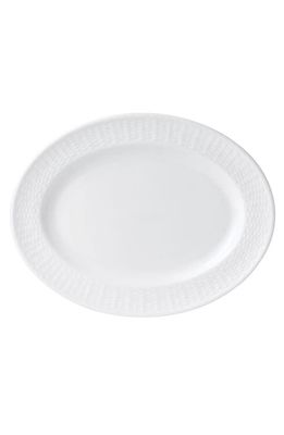 Wedgwood Nantucket Basket Bone China Oval Platter in White