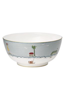 Wedgwood Sailor's Farewell Serving Bowl in Grey