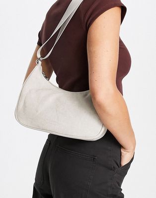 Weekday linen shoulder bag in beige-Neutral