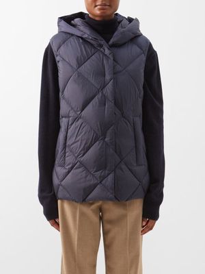 Weekend Max Mara - Frutto Gilet - Womens - Dark Blue