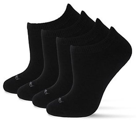 Wellfit by MeMoi 2-Pack Diabetic Full Cushion Low-Cut Socks
