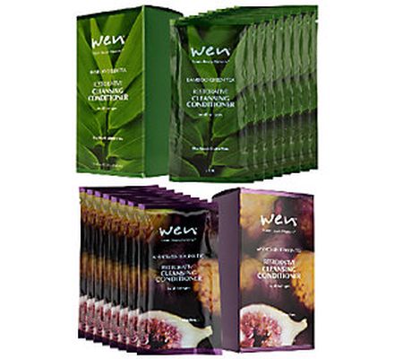 WEN by Chaz Dean Rice Cleansing Conditioner 16pc Travel Set