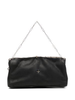 WERKSTATT:MÜNCHEN 1.0 leather clutch bag - Black
