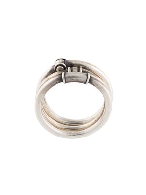 WERKSTATT:MÜNCHEN antique-effect sterling silver ring