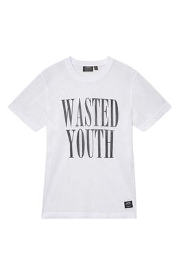 WeSC Max Wasted Youth Graphic Tee in White