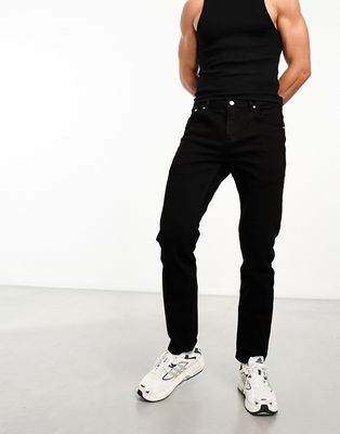WESC slim jeans in black