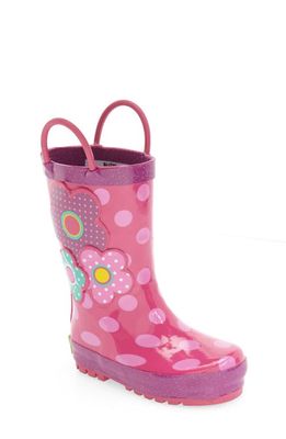 Western Chief Flower Cutie Rain Boot in Pink