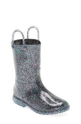 Western Chief Glitter Waterproof Rain Boot in Multi