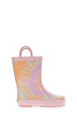 Western Chief Tie Dye Dream Waterproof Rain Boot in Pink