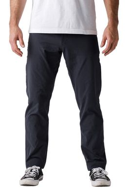 Western Rise Diversion 32-Inch Water Resistant Travel Pants in Navy