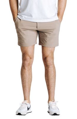 Western Rise Evolution Hybrid Nylon Stretch Twill Chino Shorts in Sand 