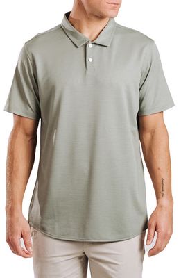 Western Rise Limitless Merino Wool Blend Polo in Sage