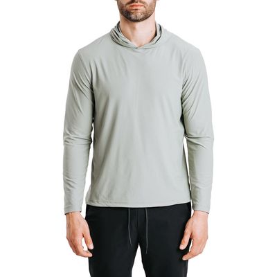 Western Rise Session Sun Hoodie in Sage