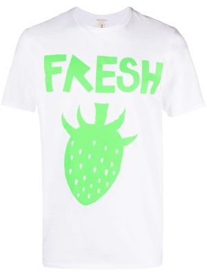 WESTFALL Fresh strawberry-print cotton T-shirt - White