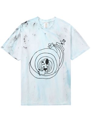 WESTFALL graphic-print cotton T-shirt - Blue