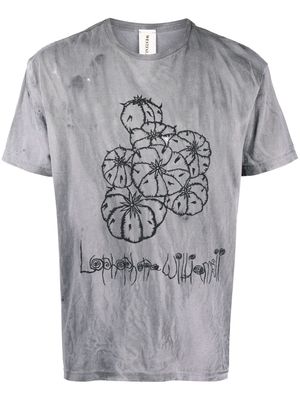 WESTFALL graphic-print cotton T-shirt - Grey