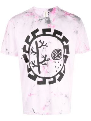 WESTFALL graphic-print cotton T-shirt - Pink