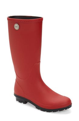 WET KNOT Surrey Waterproof Rain Boot in Red