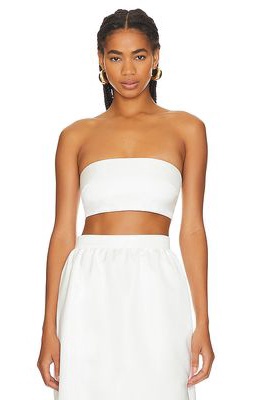 WeWoreWhat Bandeau Top in White