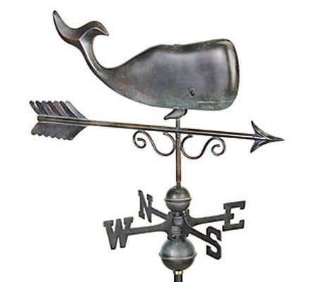 Whales Weather Vane - Hand Finished by Good Directions
