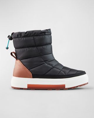 Whammo Quilted Nylon Snow Boots