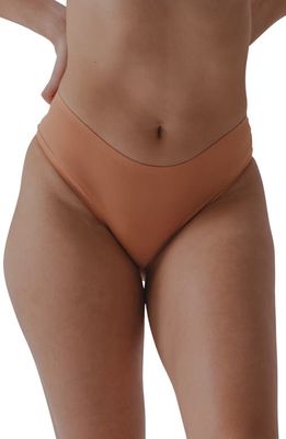 Wherewithal The EveryWhere Seamless Cheeky Briefs in Golden Hour