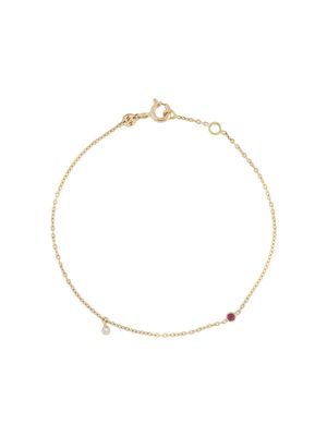 White Bird Clarisse 18kt gold diamond bracelet