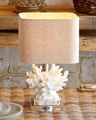 White "Coral" Lamp