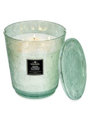 White Cypress 5-Wick Candle