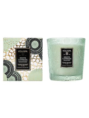 White Cypress Classic Candle