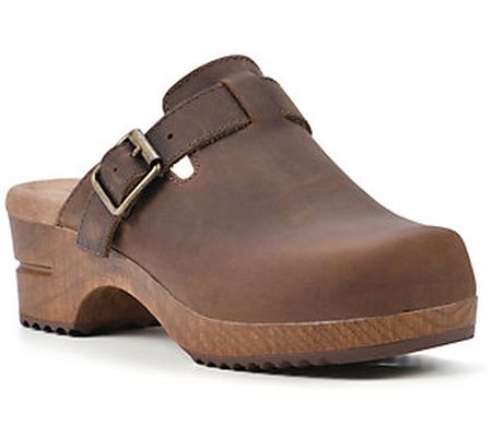 White Mountain Leather Clogs - Behold