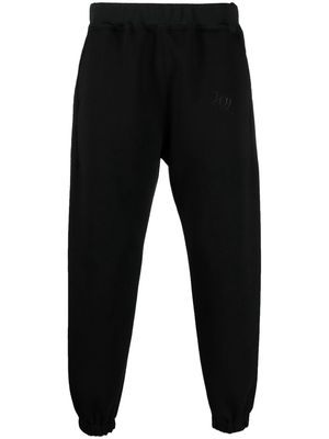 White Mountaineering elasticated-waistband track pants - Black
