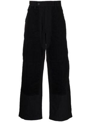 White Mountaineering four-pocket straight-leg trousers - Black