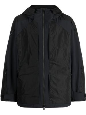 White Mountaineering zip-up lightweight jacket - Black