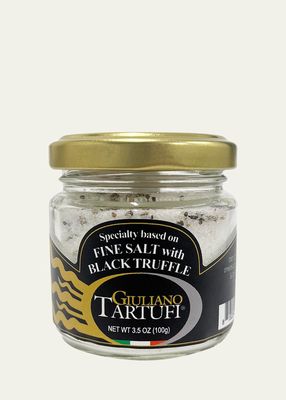 White Sicily Salt with Black Truffle