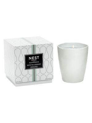 White Tea & Rosemary Scented Candle