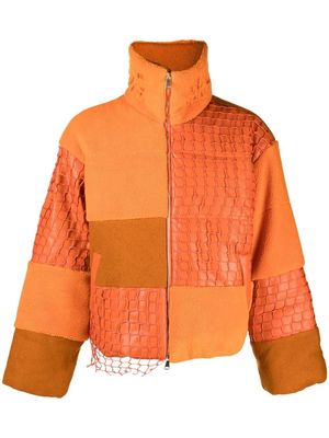 Who Decides War Birds Eye View padded jacket - Orange