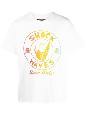 Who Decides War graphic-print short-sleeved T-shirt - White