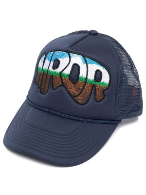 Who Decides War MRDR embroidered cap - Blue