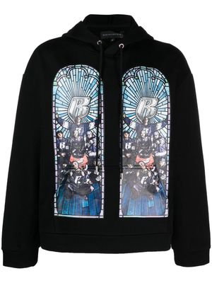 Who Decides War Ruff Ryders cotton hoodie - Black