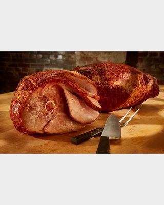 Whole Hickory Smoked Spiral Ham with Moscato Pineapple Glaze, Serves 30-35