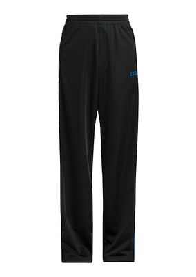 Wide-Leg Track Pants