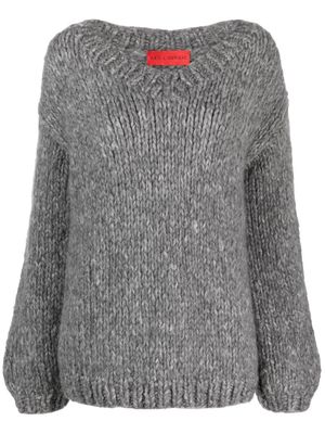 Wild Cashmere chunky-knit cashmere sweatshirt - Grey
